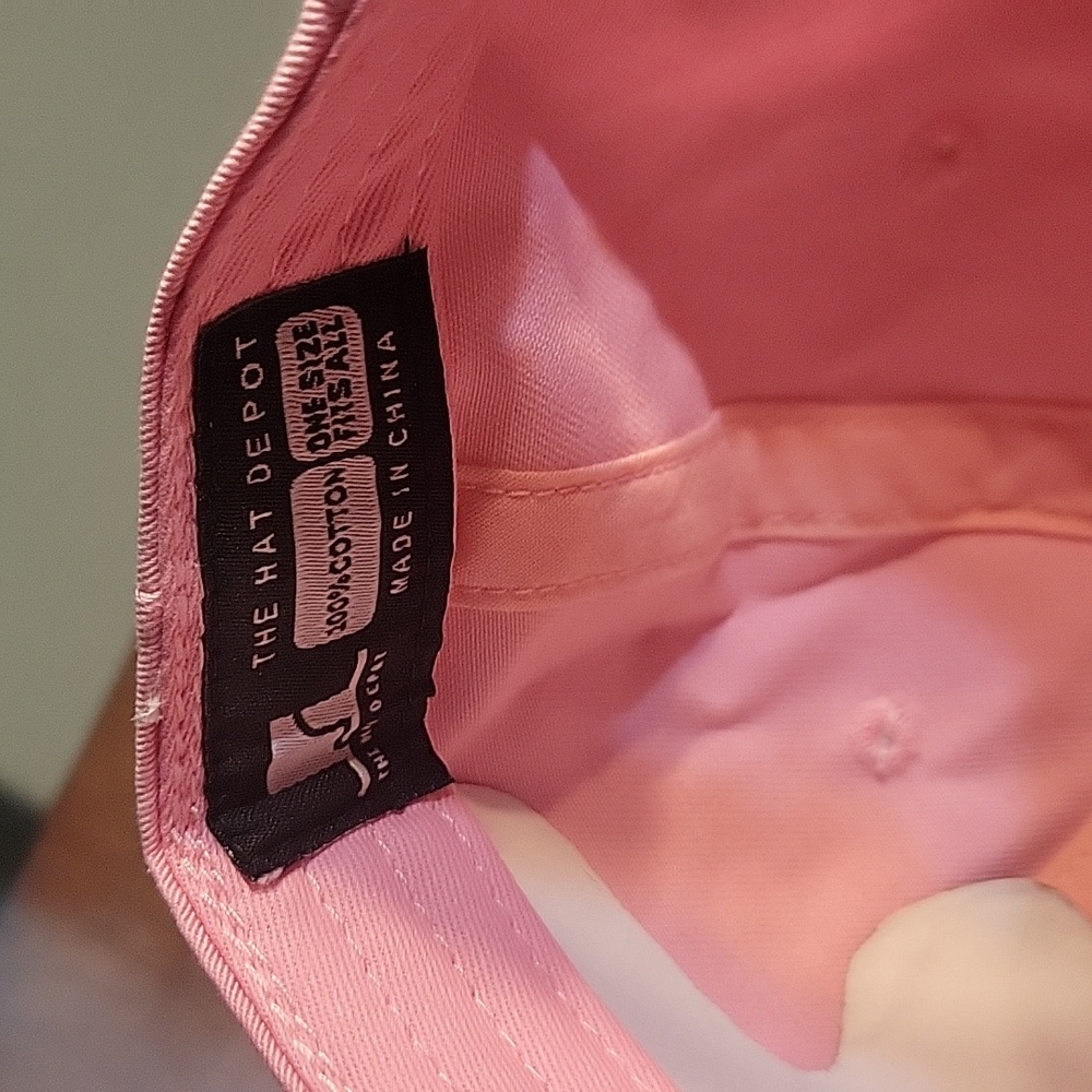 Pink Baseball Cap - Picture 8 of 9